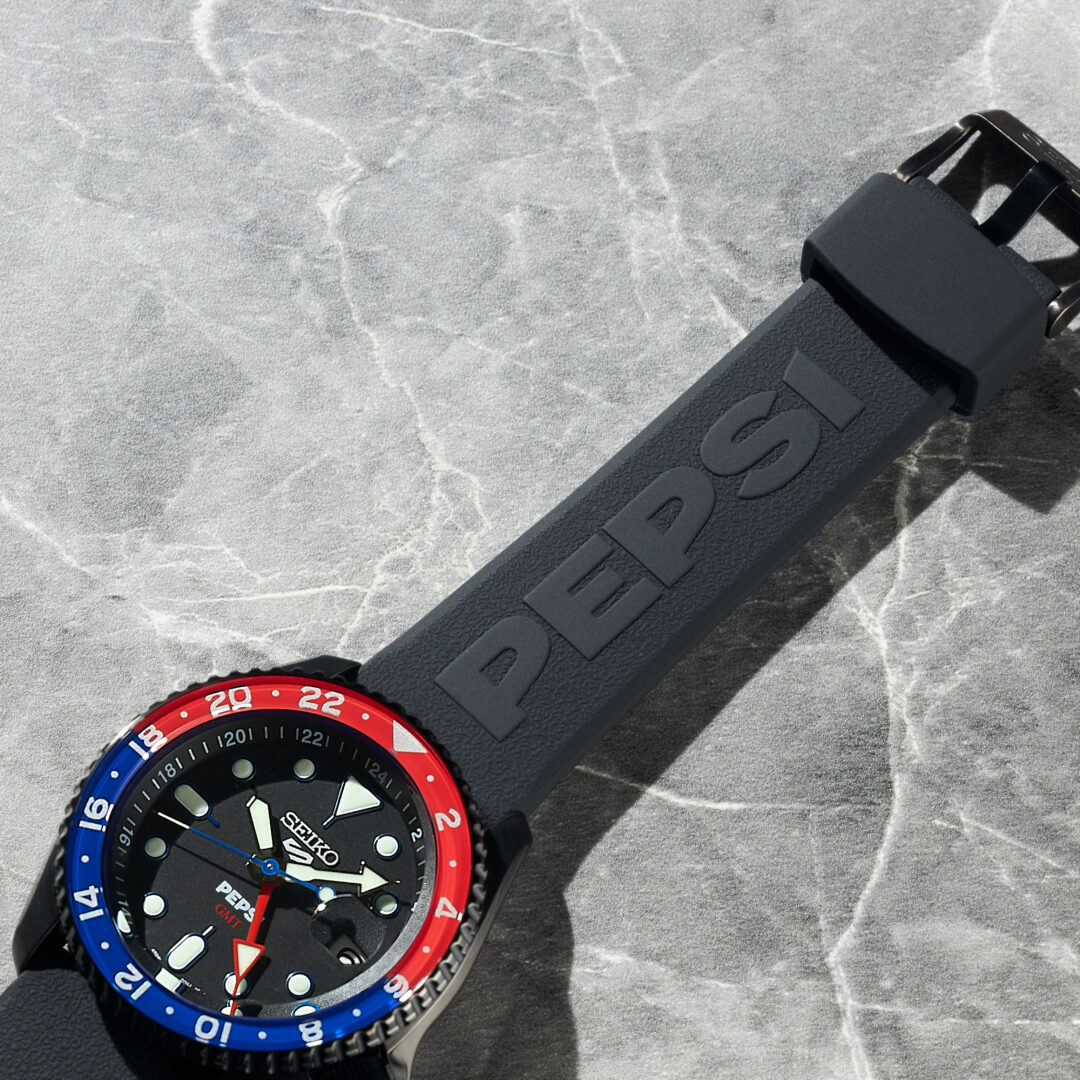 ペプシ × セイコー 5スポーツ コラボレーション限定モデルが2025年 9/5 発売 (Pepsi SEIKO Sports5)