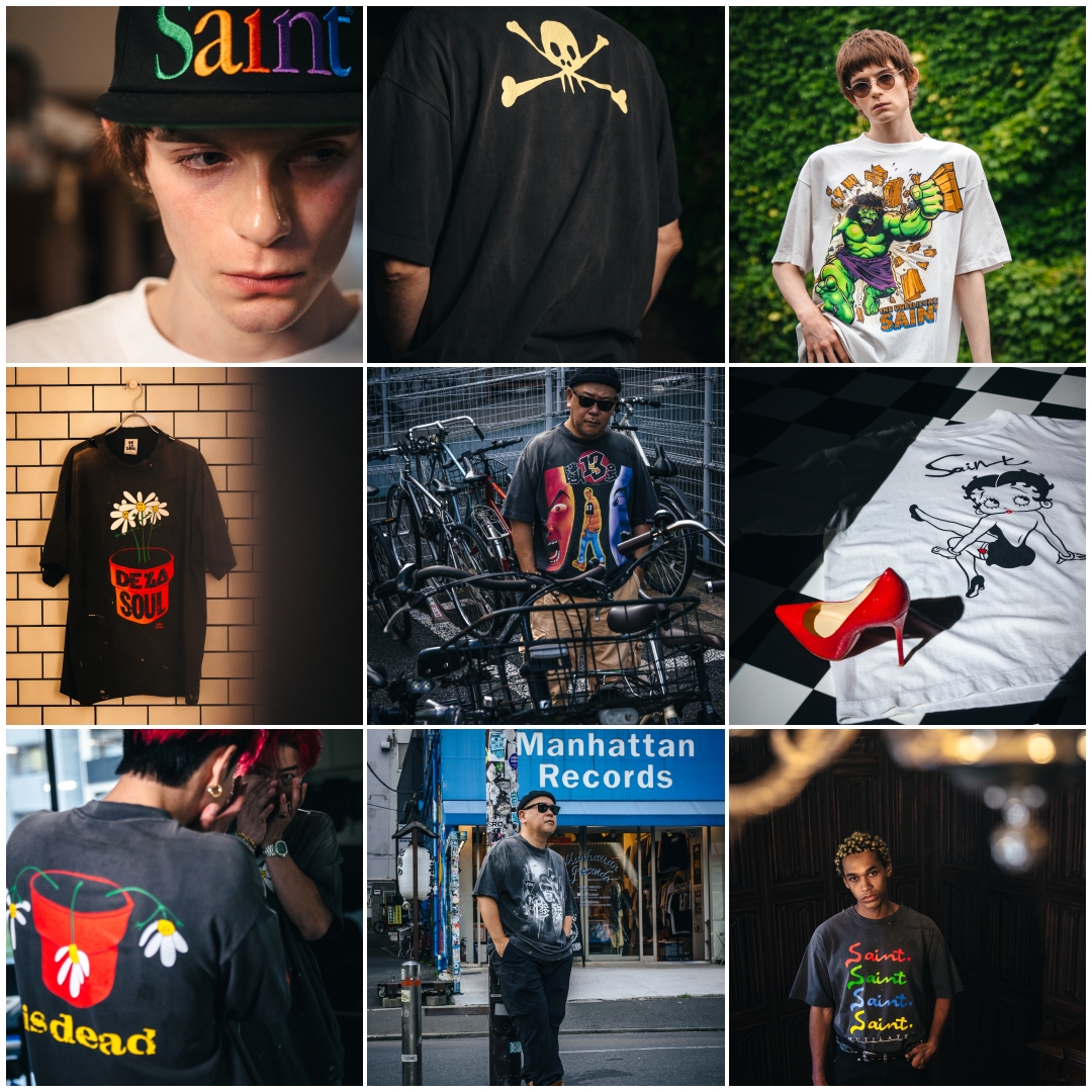 SAINT Mxxxxxx 2025 FW 3rd Dropとして「GEEKS RULE」&「SANTASTIC!」&「De La Soul」&「BETTY BOOP」とのコラボアイテムが8/9 発売 (セントマイケル 2025年 秋冬)