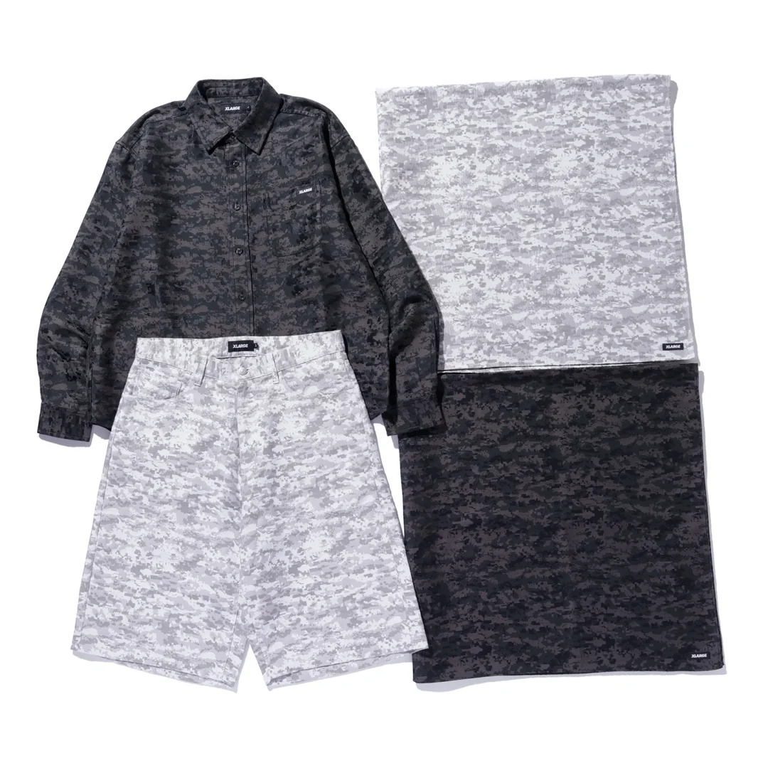 XLARGE “DIGITAL CAMO JACQUARD COLLECTION”が発売 (エクストララージ)