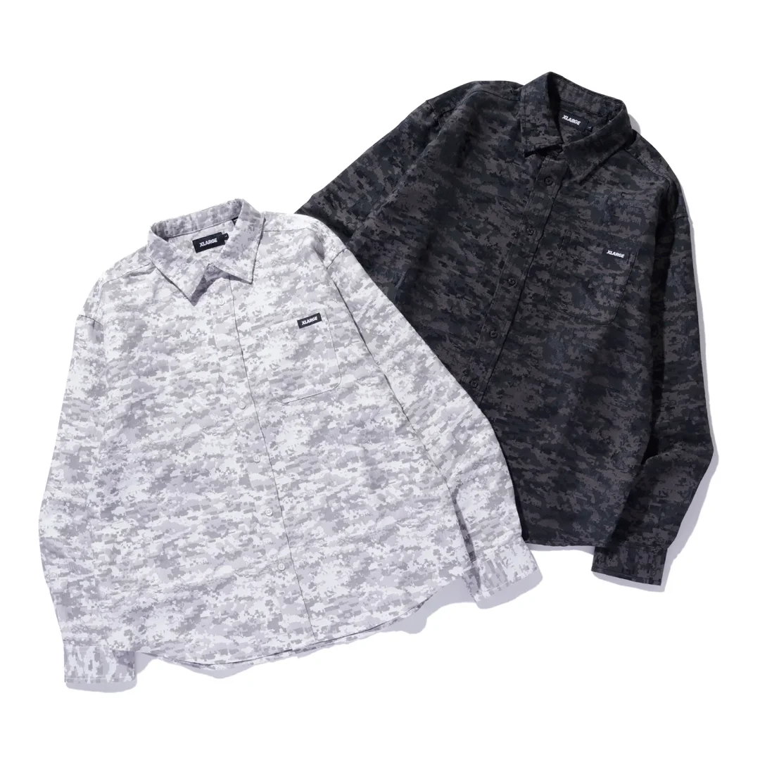 XLARGE “DIGITAL CAMO JACQUARD COLLECTION”が発売 (エクストララージ)