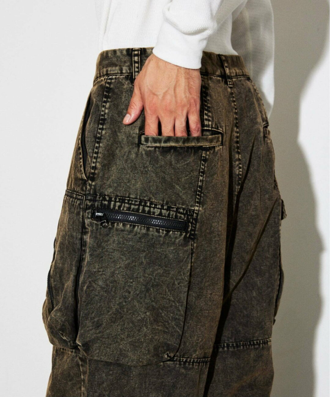 NULL TOKYO × JOURNAL STANDARD 2025 FW 別注 “バギー キャンバス 加工 パンツ”が9月下旬 発売 (ヌルトウキョウ ジャーナルスタンダード)