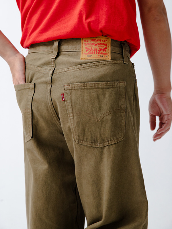 90年代を感じるブラウンユーズドカラー Levi’s Exclusive for URBAN RESEARCH DOORS 2025 AW “578 BAGGY”が発売 (リーバイス アーバンリサーチ ドアーズ)