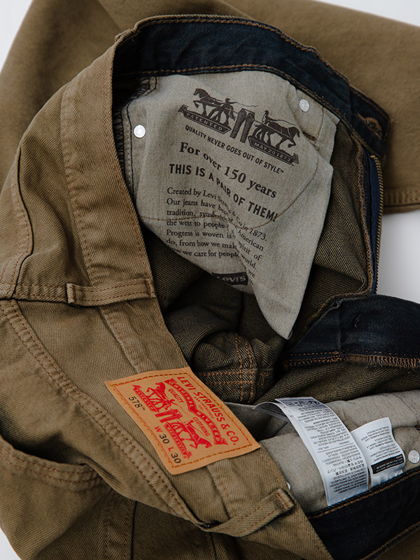 90年代を感じるブラウンユーズドカラー Levi’s Exclusive for URBAN RESEARCH DOORS 2025 AW “578 BAGGY”が発売 (リーバイス アーバンリサーチ ドアーズ)