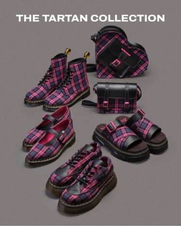 Dr. Martensからタータンチェックがアイコニックなカプセルコレクション「THE TARTAN」が発売 (ドクターマーチン タータン コレクション)