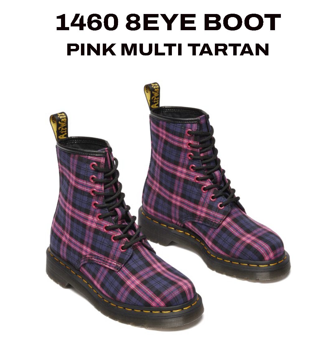 Dr. Martensからタータンチェックがアイコニックなカプセルコレクション「THE TARTAN」が発売 (ドクターマーチン タータン コレクション)