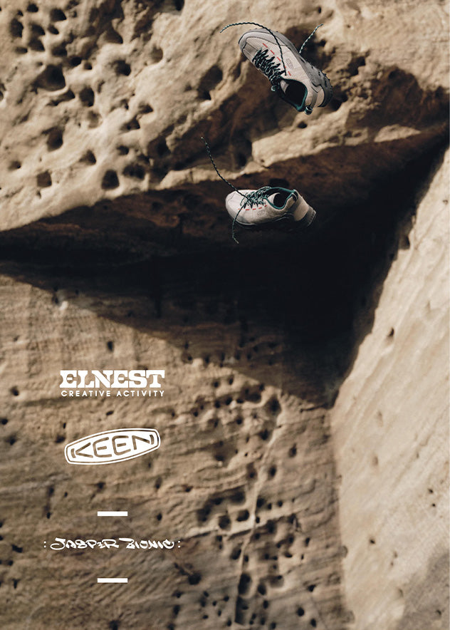 ELNEST CREATIVE ACTIVITY × KEEN JASPER ZIONICが発売 (エルネスト・クリエイティブ・アクティビティ キーン)