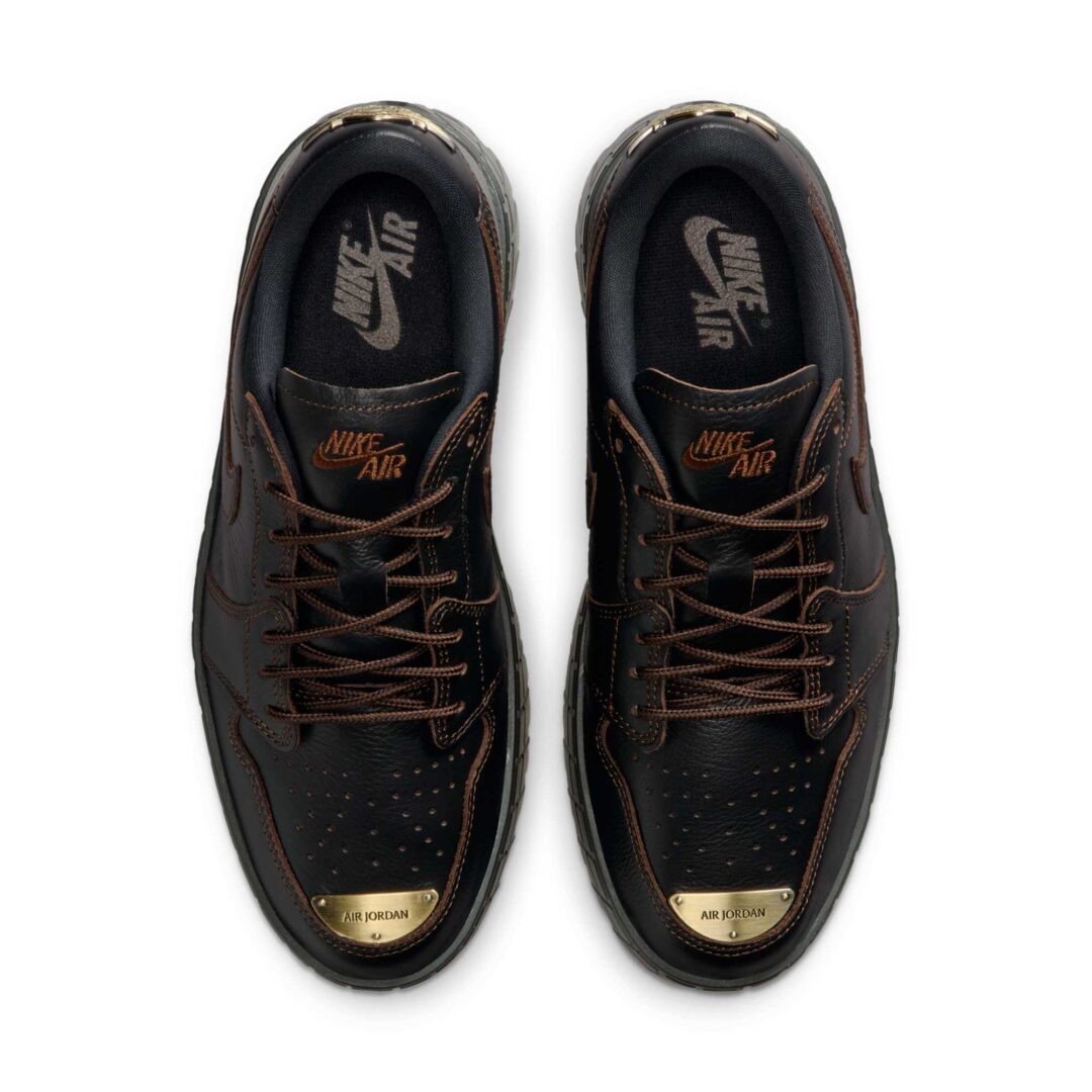 【2025年 秋 発売予定】NIKE W AIR JORDAN 1 LOW BROOKLYN “Black/Cacao Wow” (ナイキ エア ジョーダン 1 ロー ブルックリン “ブラック/カカオワオ”) [HF3184-002]