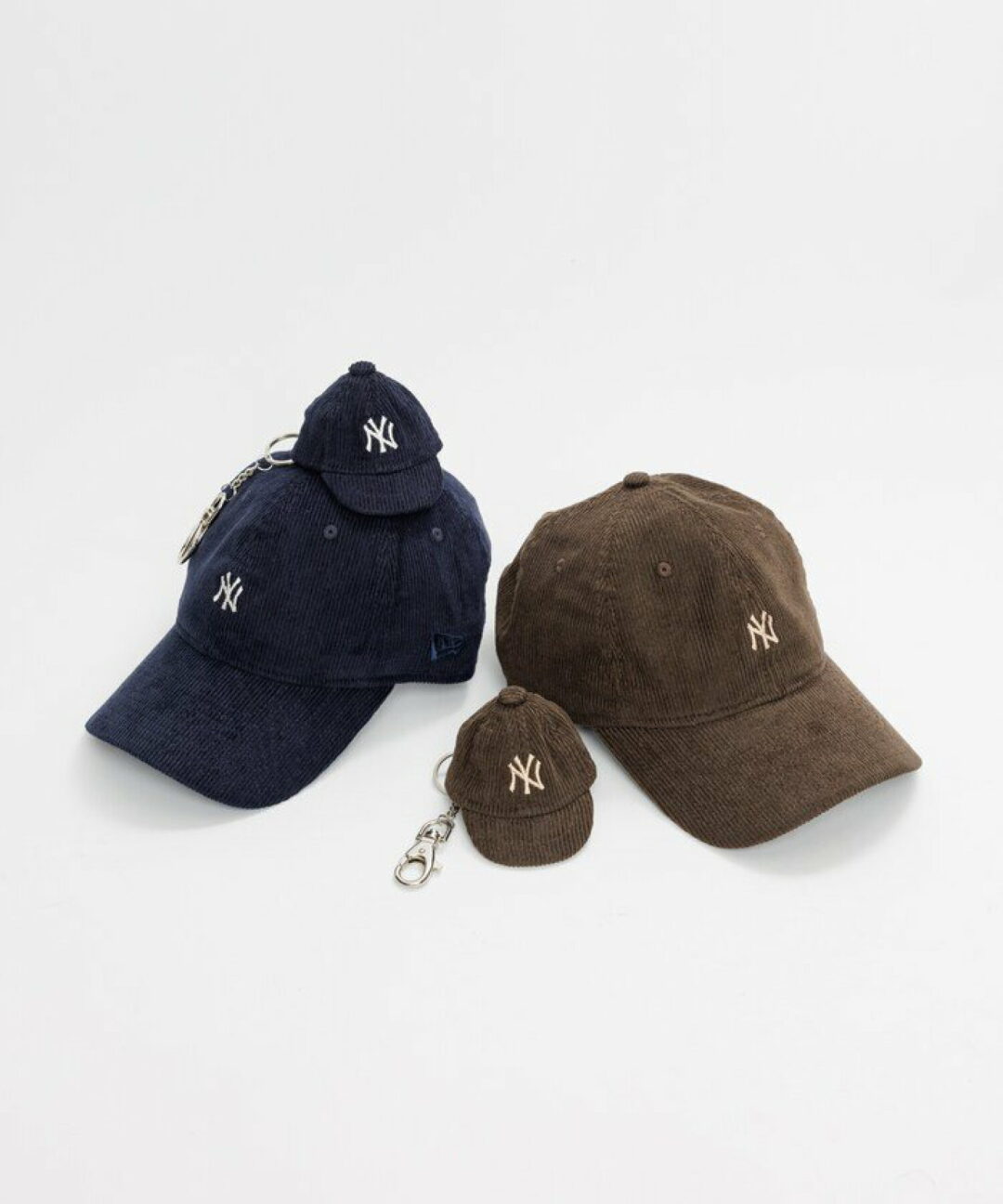 FREAK’S STORE × New Era 2025 FW 別注 コーデュロイ ロゴキャップ チャームが9月下旬 発売 (フリークスストア ニューエラ)