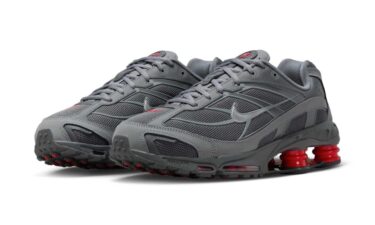 【2025年 発売予定】NIKE SHOX RIDE 2 “Smoke Grey/University Red” (ナイキ ショックス ライド 2 “スモークグレー/ユニバーシティレッド”) [IM5999-084]