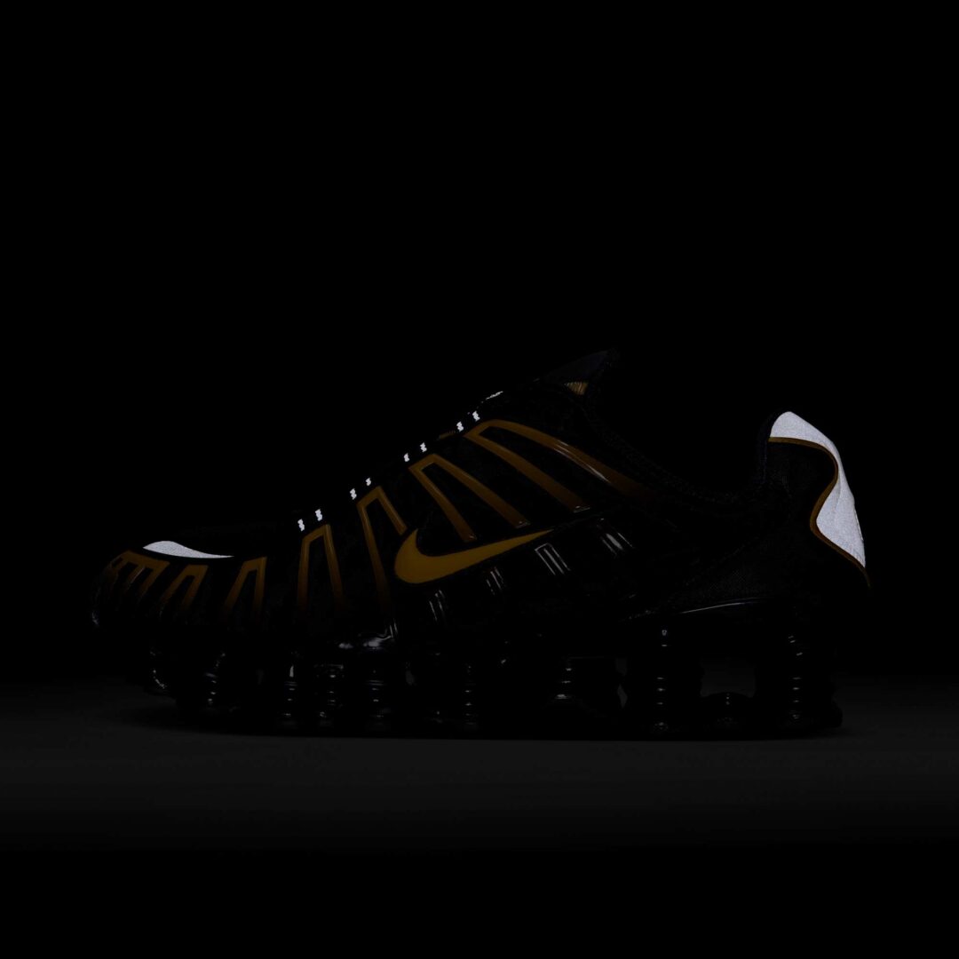 【2025年 発売予定】NIKE SHOX TL “Black/University Gold” (ナイキ ショックス TL “ブラック/ユニバーシティゴールド”) [AV3595-013]