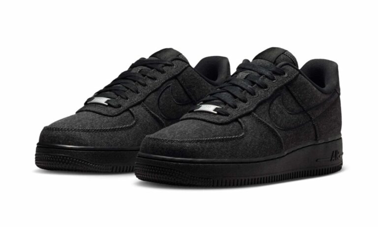 ほぼ新品Nike ナイキ エアフォース1 ロー ブラック28cm 国内 2025年 9/10 発売】NIKE AIR FORCE 1 LOW “Black Denim