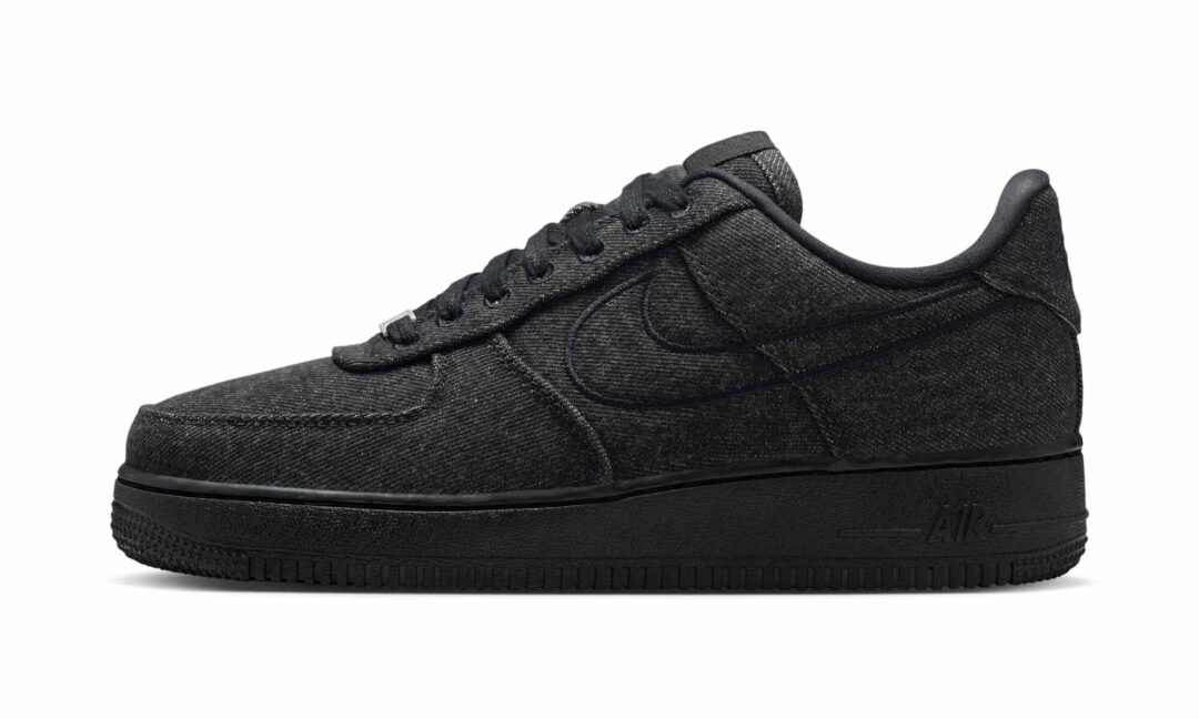 【2025年 秋 発売予定】NIKE AIR FORCE 1 LOW “Black Denim” (ナイキ エア フォース 1 ロー “ブラックデニム”) [IM7809-010]