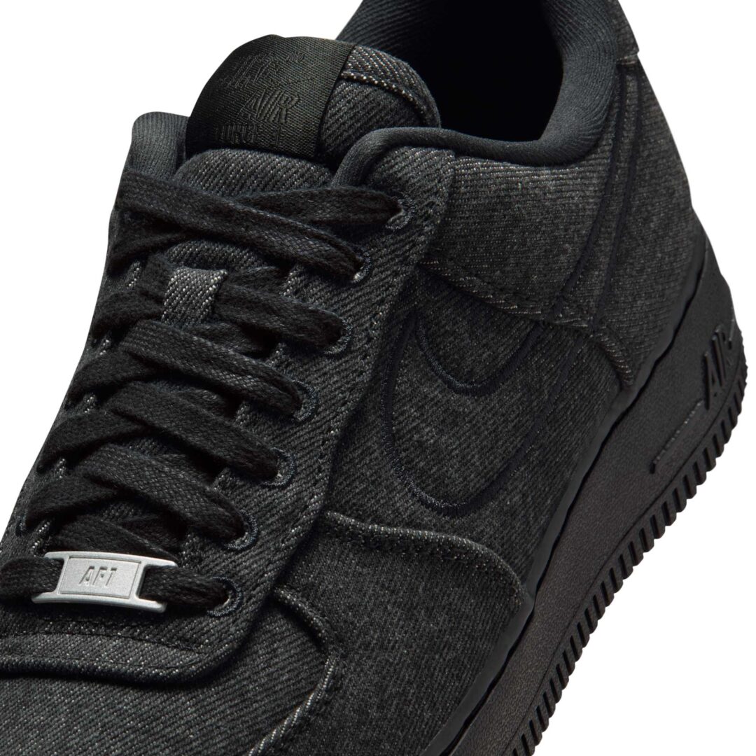 【2025年 秋 発売予定】NIKE AIR FORCE 1 LOW “Black Denim” (ナイキ エア フォース 1 ロー “ブラックデニム”) [IM7809-010]