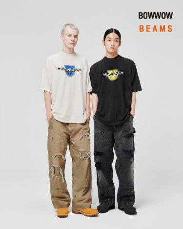 BEAMS × BOW WOW 別注 "Grease & Grit Collection"が2025年 8/30 発売 (ビームス バウワウ)