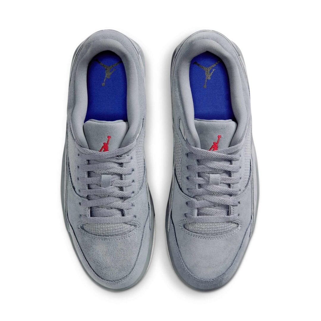 【2025年 発売予定】NIKE JORDAN FLIGHT COURT “Wolf Grey/Cool Grey/University Red” (ナイキ ジョーダン フライト コート “グレー/レッド”) [HF3255-007]