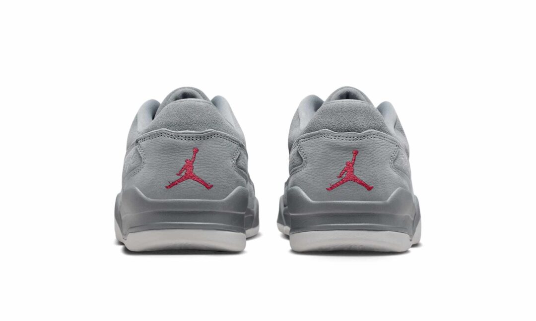 【2025年 発売予定】NIKE JORDAN FLIGHT COURT “Wolf Grey/Cool Grey/University Red” (ナイキ ジョーダン フライト コート “グレー/レッド”) [HF3255-007]