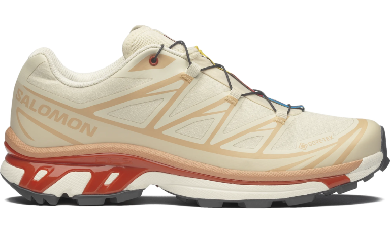 2025年 8/15 発売】Salomon XT-6 GORE-TEX GTX “Almond Milk/Soft Clay