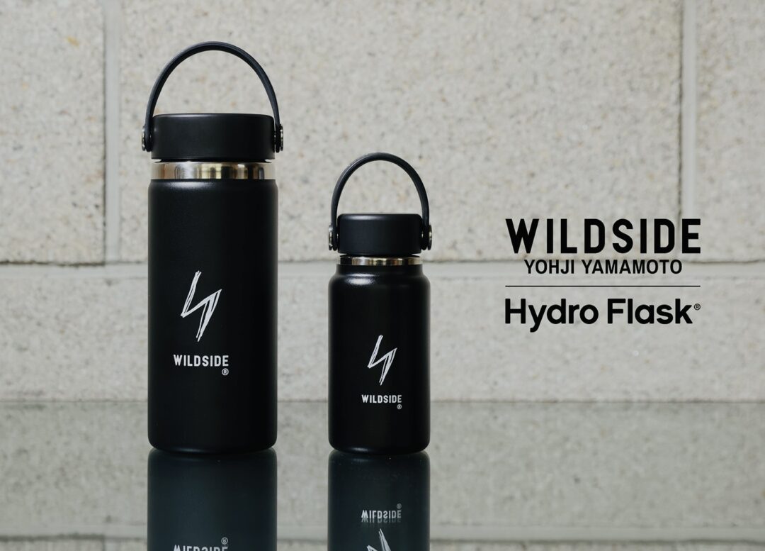 WILDSIDE YOHJI YAMAMOTO × Hydro Flask コラボコレクションが2025年 8/30 発売 (ワイルドサイド ヨウジヤマモト ハイドロ フラスク)