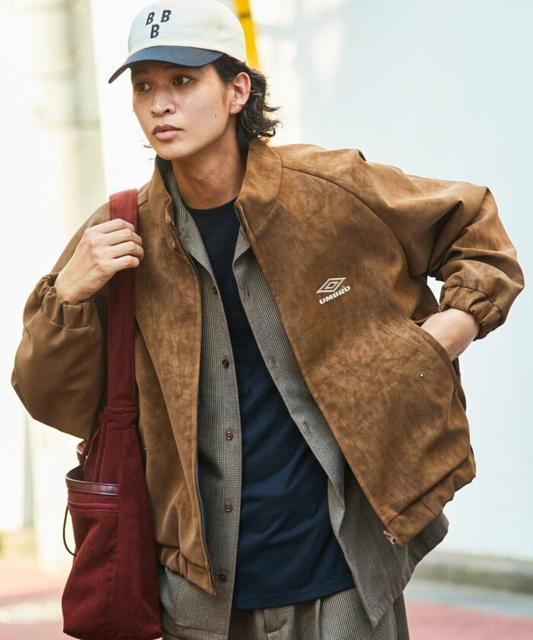 FREAK’S STORE × UMBRO 2025 FW 別注 “SP Brushed Stand Collar Blouson” (フリークスストア アンブロ)