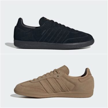 【限定店舗販売・2025年 8/22 発売】adidas Originals SAMBA OG "Core Black/Cardboard" (アディダス オリジナルス サンバ) [JR0887/JR0889]