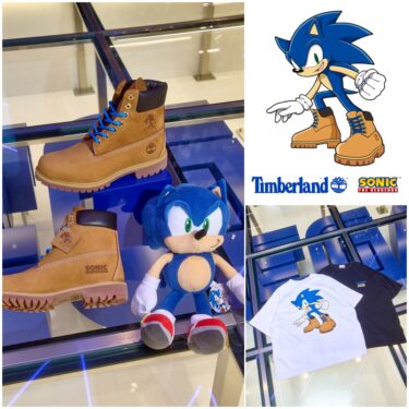 世界限定30足の“イエローブーツ”とTee 50着の限定 SEGA × Timberland コラボが2025年 8/9 発売 (セガ ティンバーランド)