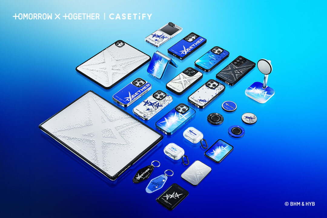 “TOMORROW X TOGETHER / The Name Chapter: TOGETHER” × CASETiFY コラボコレクションが2025年 8/12 発売 (ケースティファイ トゥモロー・バイ・トゥギャザー)