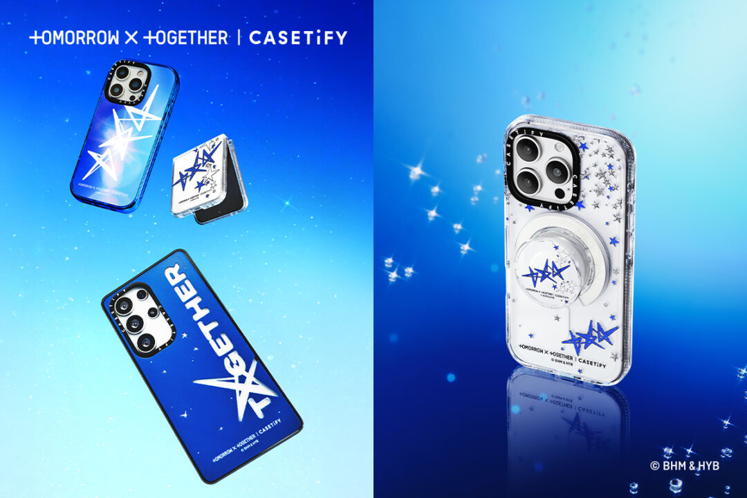 “TOMORROW X TOGETHER / The Name Chapter: TOGETHER” × CASETiFY コラボコレクションが2025年 8/12 発売 (ケースティファイ トゥモロー・バイ・トゥギャザー)
