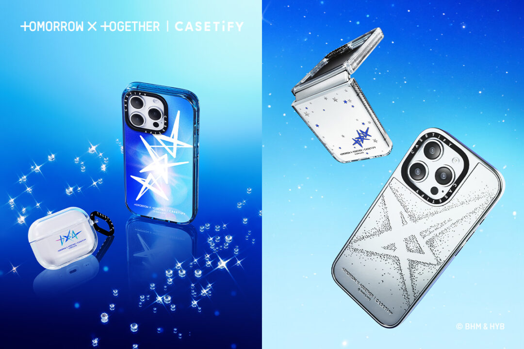 “TOMORROW X TOGETHER / The Name Chapter: TOGETHER” × CASETiFY コラボコレクションが2025年 8/12 発売 (ケースティファイ トゥモロー・バイ・トゥギャザー)