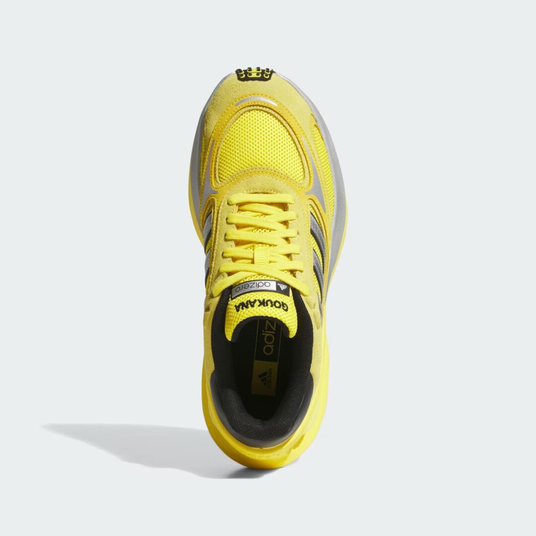 【2025年 8/1 発売】adidas Originals ADIZERO GOUKANA “Light Yellow/Core Black” (アディダス オリジナルス アディゼロ ゴウカナ) [JP7177]