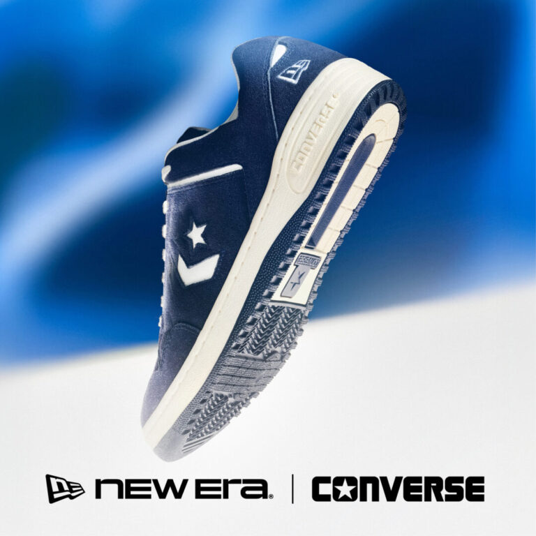 New Era × CONVERSE WEAPON SUEDE OX NE “Navy”が2025年 8/22 発売