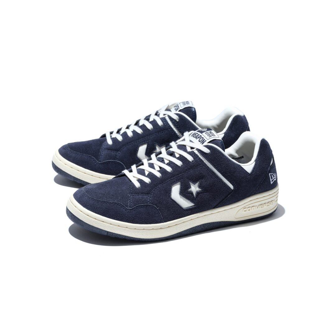 New Era × CONVERSE WEAPON SUEDE OX NE “Navy”が2025年 8/22 発売 (ニューエラ コンバース ウエポン)