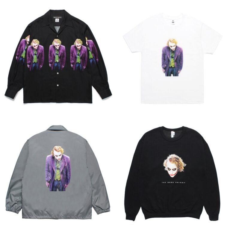 WACKO MARIA × DARK KNIGHT TRILOGY 2025 FW コラボが2025年 8/9
