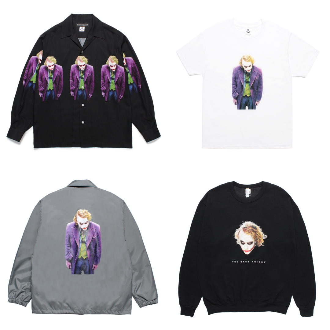 WACKO MARIA × DARK KNIGHT TRILOGY 2025 FW コラボが2025年 8/9 発売 (ワコマリア ダークナイトトリロジー)
