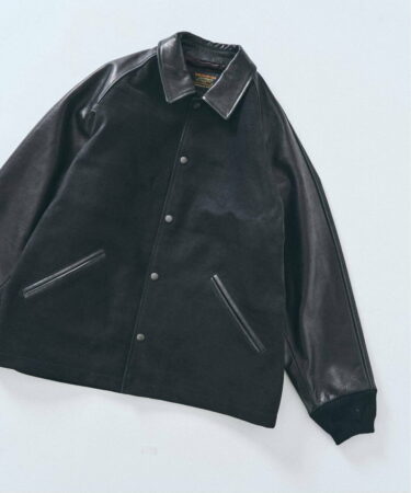 417 EDIFICE × SKOOKUM 2025 FW 別注 "Leather AWARD ブルゾン"が10月下旬 発売 (エディフィス スクーカム)