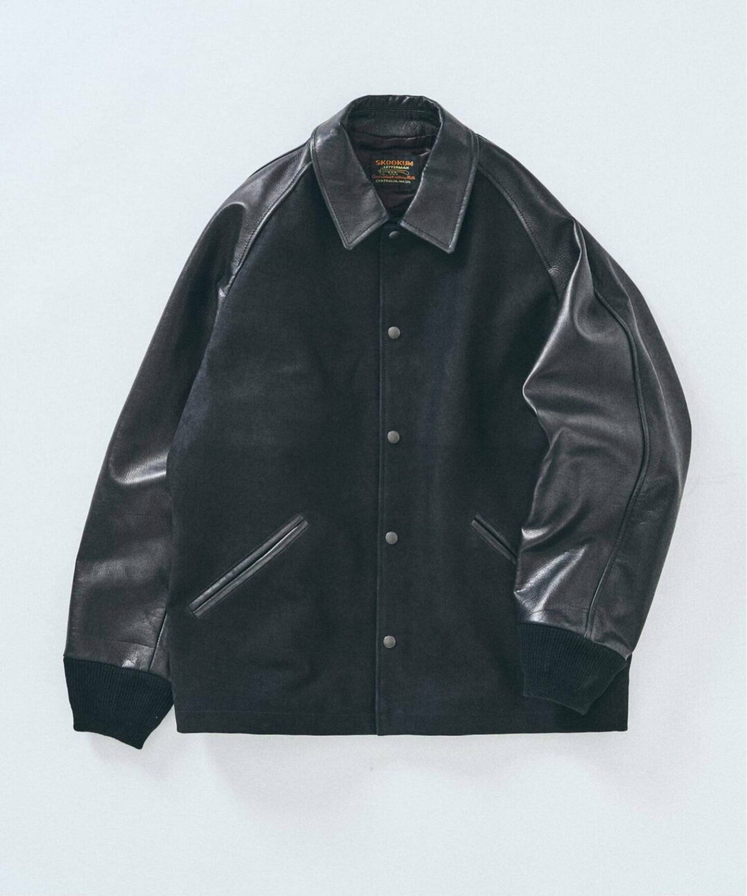 417 EDIFICE × SKOOKUM 2025 FW 別注 “Leather AWARD ブルゾン”が10月下旬 発売 (エディフィス スクーカム)