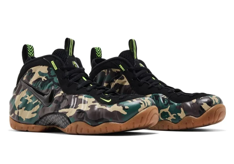 Nike Foamposite カモフラージュ 9.5 2026年 夏 復刻予定】NIKE AIR FOAMPOSITE PRO “Green Camo” (ナイキ
