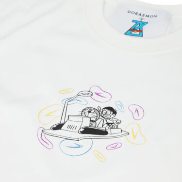 ドラえもん「タイムマシン」デザインのTシャツ コラボ「THE DORAEMON STORE × ANREALAGE」が2025年 9/3 発売 (アンリアレイジ TIME MACHINE T-SHIRT)