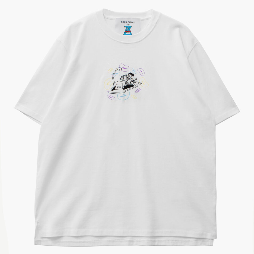 ドラえもん「タイムマシン」デザインのTシャツ コラボ「THE DORAEMON STORE × ANREALAGE」が2025年 9/3 発売 (アンリアレイジ TIME MACHINE T-SHIRT)