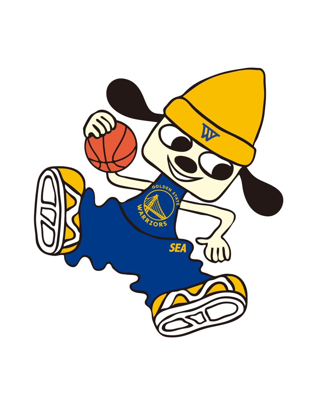 WIND AND SEA × パラッパラッパー × NBA コラボが2025年 8/30 発売 (ウィンダンシー PARAPPA THE RAPPER エヌビーエー)