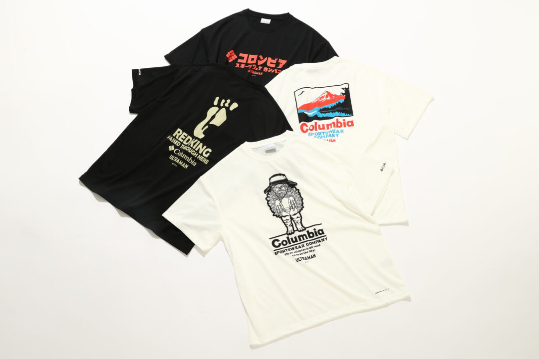 コロンビア × ウルトラマン コラボTee 4種が2025年 8/6 発売 (Columbia)
