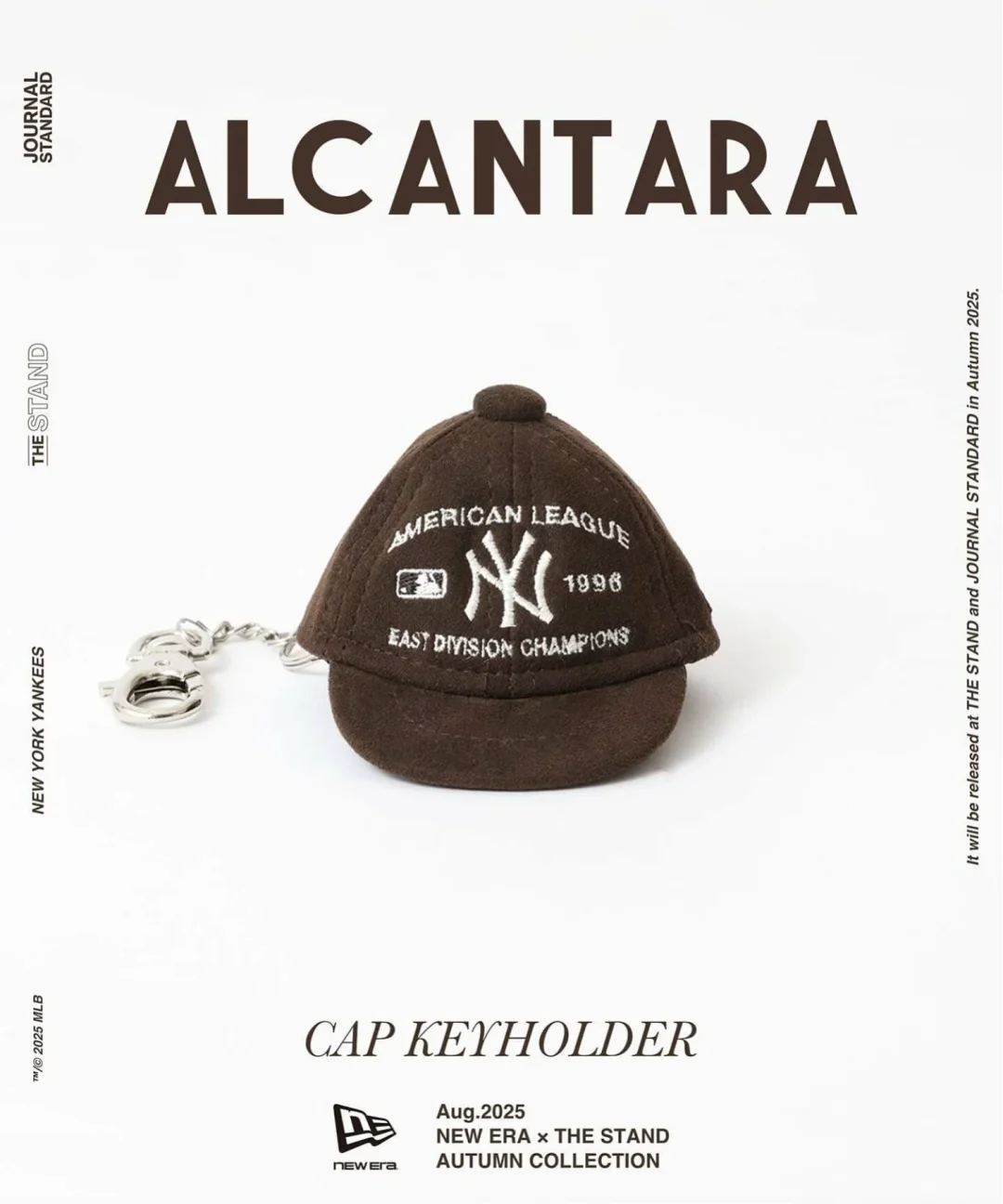 イタリア製高級マイクロファイバースエード「Alcantara」を採用したNew Era for JOURNAL STANDARD 別注 “CapKeyholder”が発売 (ニューエラ ジャーナルスタンダード アルカンターラ)