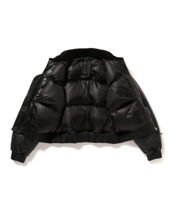 BEAMS 2025 FW “ワイドショートフィット G-1 シープレザー ダウンジャケット”が11月上旬 発売予定 (ビームス)