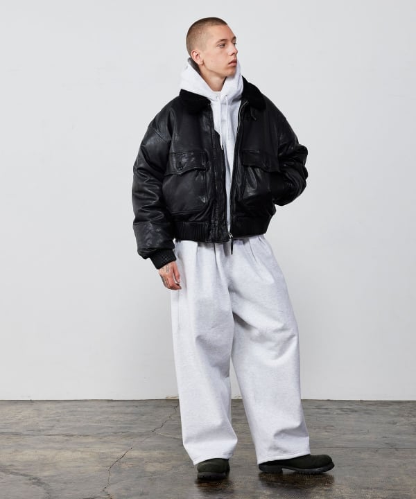 BEAMS 2025 FW “ワイドショートフィット G-1 シープレザー ダウンジャケット”が11月上旬 発売予定 (ビームス)