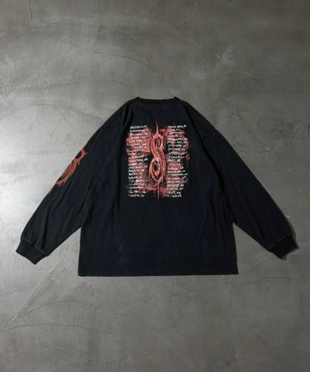 FREAK’S STORE EXCLUSIVE “Slipknot L/S Tee Black Print”が発売 (フリークスストア スリップノット)