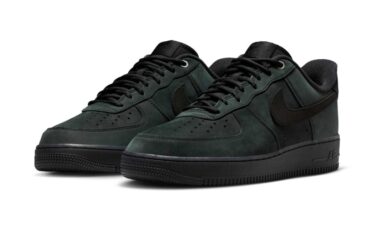 【2025年 秋 発売予定】NIKE AIR FORCE 1 LOW 07 “Black Nubuck” (ナイキ エア フォース 1 ロー "ブラックヌバック"”) [CJ9179-001]