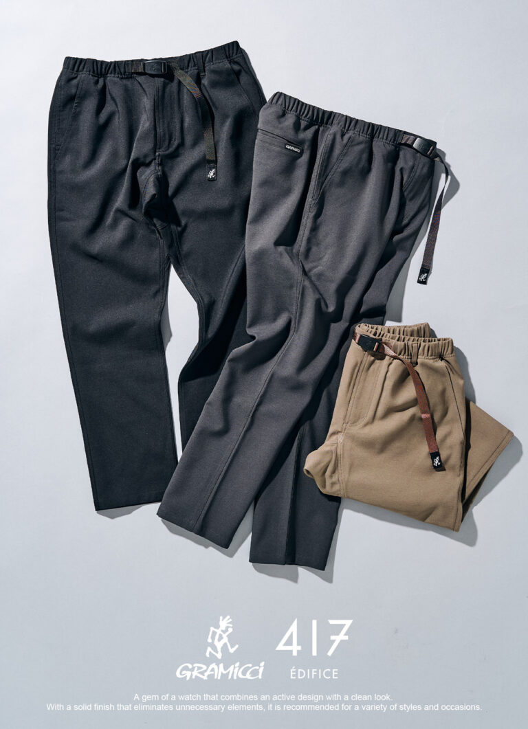 GRAMICCI × EDIFICE 417 別注ウォッシャブルウールスラックス Yahoo!オークション - GRAMICCI × EDIFICE 417 別注