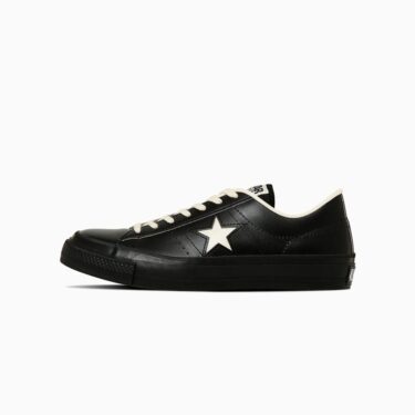 【2025年 8/22 発売】CONVERSE ONE STAR J “Black” (コンバース ワンスター メイドインジャパン “ブラック”) [33702070]