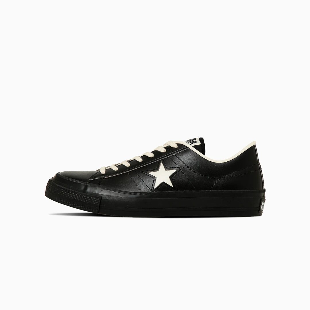 【2025年 8/22 発売】CONVERSE ONE STAR J “Black” (コンバース ワンスター メイドインジャパン “ブラック”) [33702070]