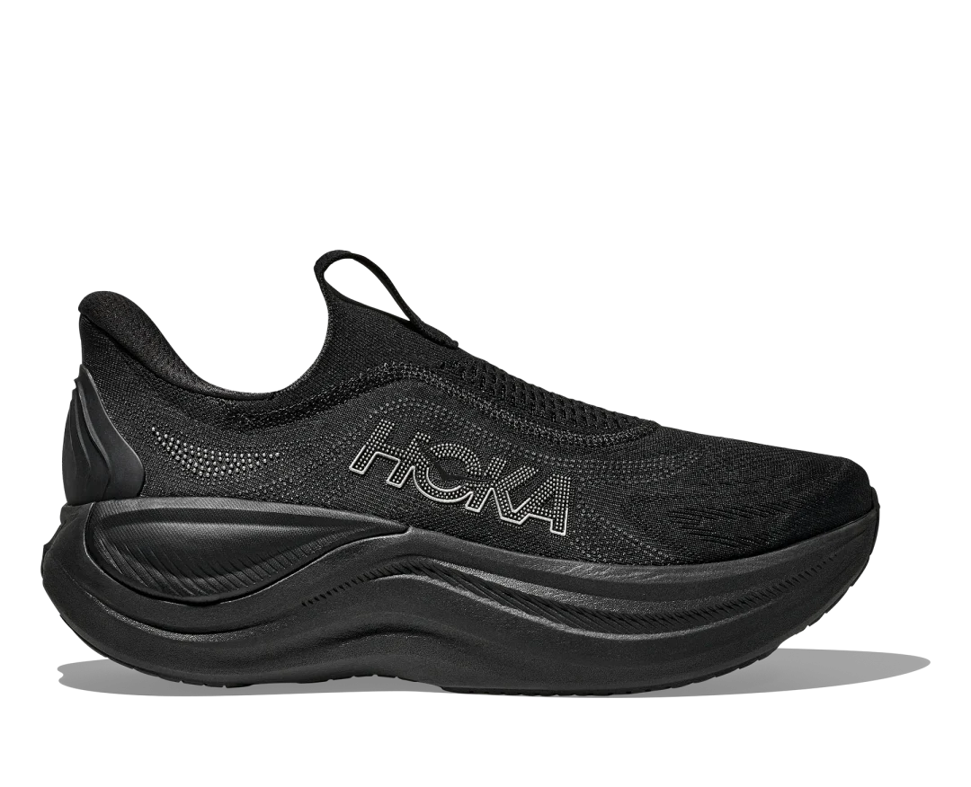 【2025年 9/1 発売】HOKA SKYWARD LACELESS “Black” (ホカ スカイウォード レースレス) [1168876-BBLC]
