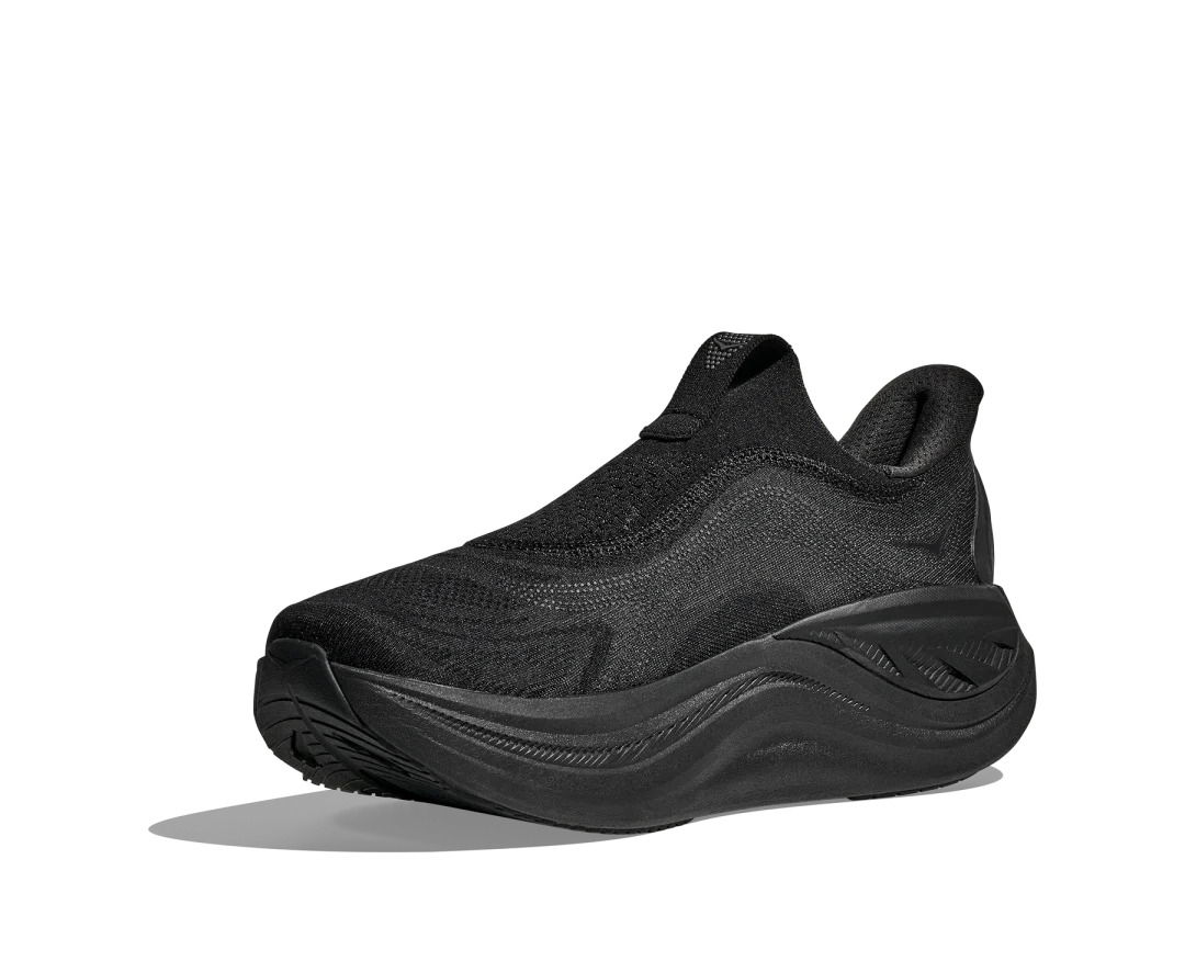 【2025年 9/1 発売】HOKA SKYWARD LACELESS “Black” (ホカ スカイウォード レースレス) [1168876-BBLC]